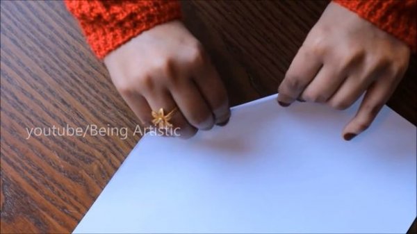 Wall Hanging Paper Flowers - DIY Wall Decor - Paper Craft - Paper Flower