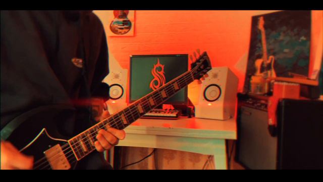 slipknot - duality guitar cover by marin guitar смотреть онлайн