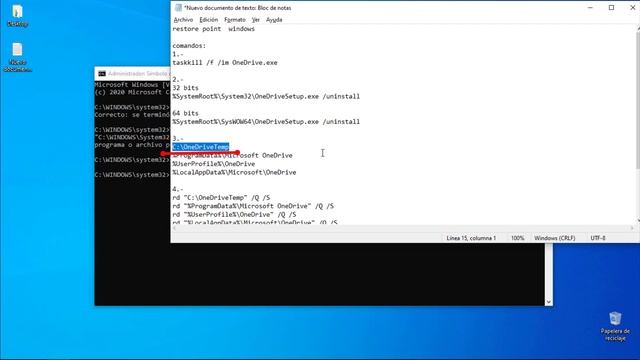 como eliminar onedrive por completo | desinstalar | 2020 | windows 10, 8.1, 8 | borrar смотреть онлайн