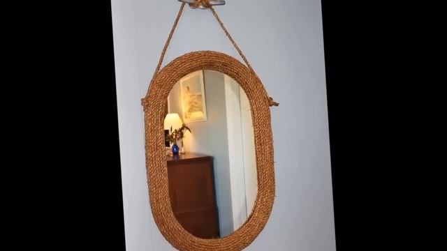 Декор интерьера из веревки и каната Украшение интерьера смотреть онлайн