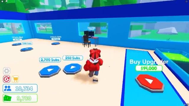 ROBLOX YOUTUBER TYCOON- We Became BIGGEST YOUTUBER in Roblox !! смотреть онлайн