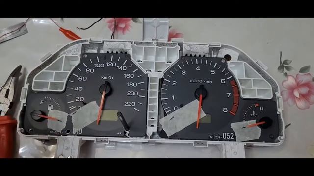 Прересвет щитка и правильное снятие стрелок смотреть онлайн