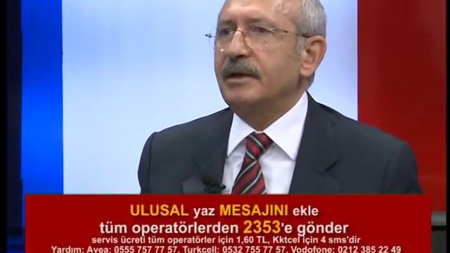 Mine Kirikkanat & Kemal Kiliçdaroglu - Ulusal Kanal 06/01/12 (2) смотреть онлайн