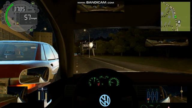 City Car Driving 1.5.9.1 Volkswagen Passat B5 1.8 5 Valf 2000 model смотреть онлайн