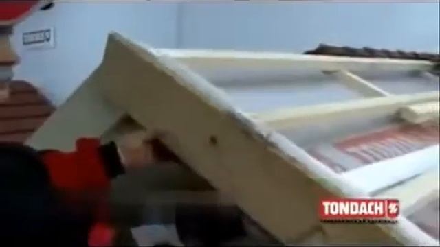 Керамическая черепица Tondach. Монтаж черепицы часть 2 смотреть онлайн