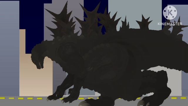 Godzilla MV Vs Godzilla Minus One/Full Fight/Animtion Stick Nodes
