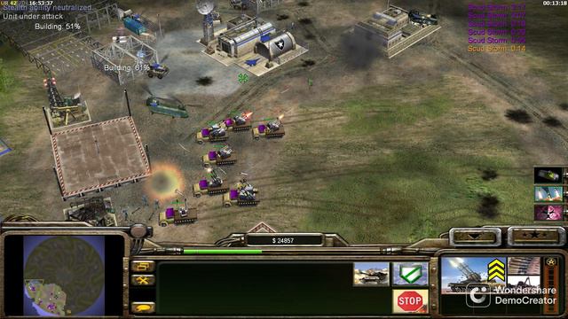 C&C Generals – Zero Hour GLA STEALTH VS 7 HARD ARMY ALL AGAINST OTHER RANK MAP FULL HD 1080 RESO смотреть онлайн