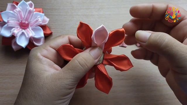 Ribbons Unleashed: Crafting Satin Bows and Kanzashi Floral Art смотреть онлайн