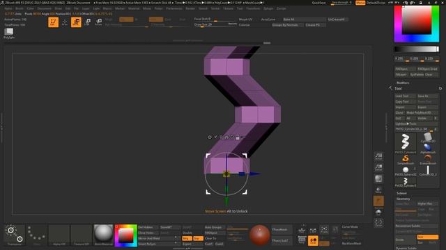 How To Make A IMM Braid Brush In Zbrush 4r8
