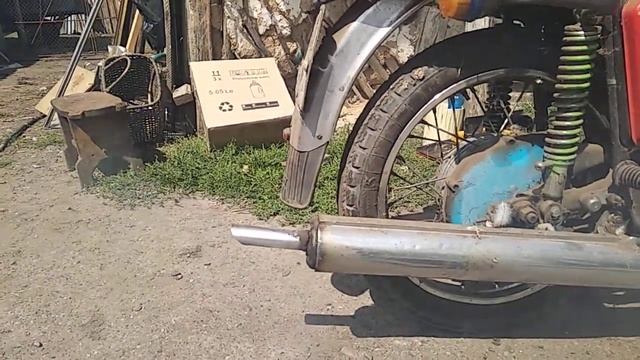 Иж планета 5, выхлоп после 3лет смотреть онлайн