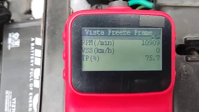 Masai / Hanway furious 125 , Diagnostico y borrador error ECU mediante maquina diagnosis . смотреть онлайн