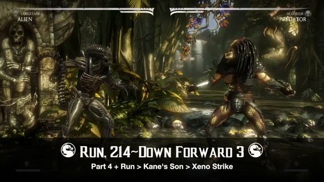 MKX: Alien (Tarkatan) Combo Guide - 38% 1 Meter Midscreen Combo смотреть онлайн
