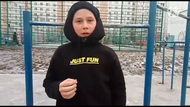 Маленькая обучалка на заднию бочку на локтях.