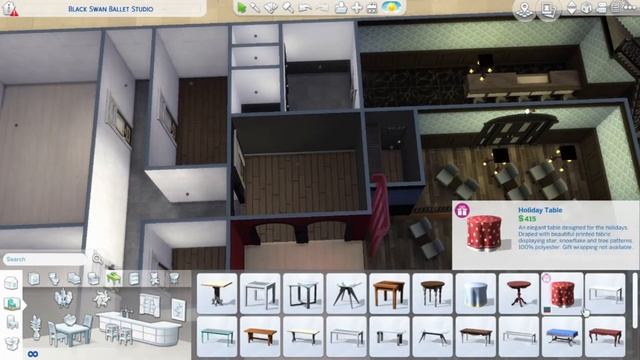 I built a BALLET STUDIO with a stage in The Sims 4 смотреть онлайн