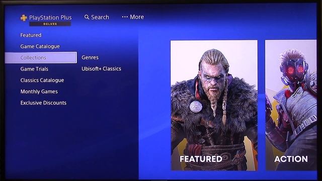 Где посмотреть список всех игр, входящих в подписку Deluxe / Extra на PlayStation 4? смотреть онлайн