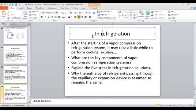 Thermodynamics Revision 01 2021 02 27 2019 S2 B1 and B2 MAN and MEC смотреть онлайн