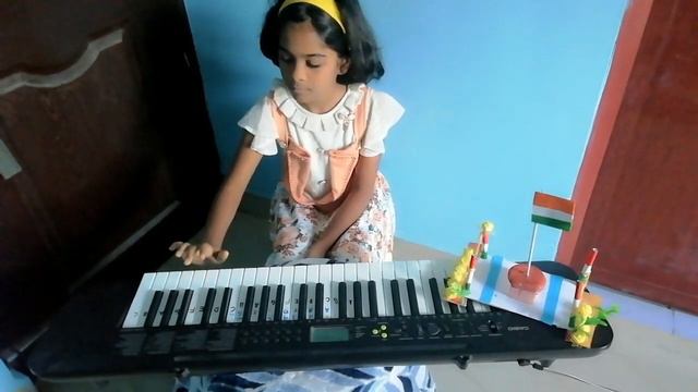 Cl 6 FIONA of Tambaram branch PLAYING KEYBOARD-Independence day смотреть онлайн