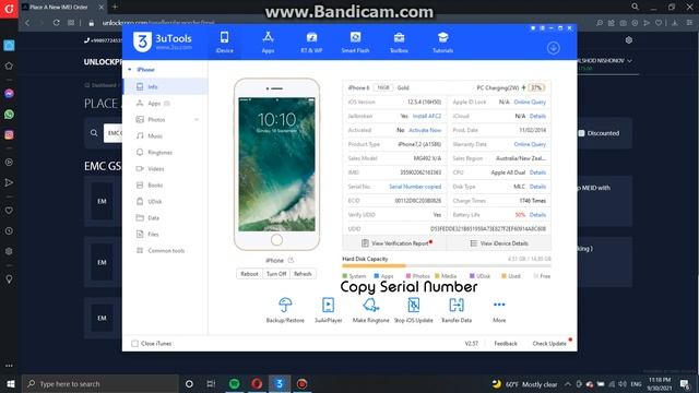 iCloud Bypass iOS 12.5.5 to 14.8 Sim working смотреть онлайн