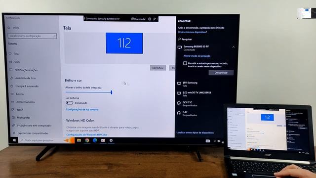 COMO ESPELHAR (TRANSMITIR) A TELA DO NOTEBOOK NA TV SAMSUNG | 2024 смотреть онлайн