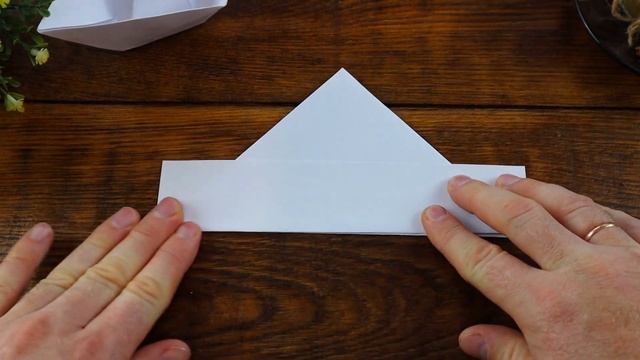 Как сделать кораблик оригами из бумаги А4 без клея и ножниц, origami boat смотреть онлайн