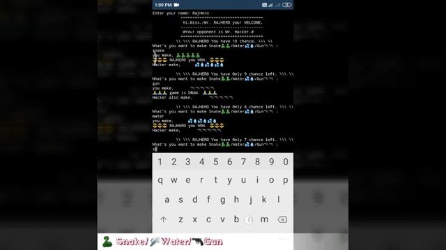Simple Game Using Python смотреть онлайн