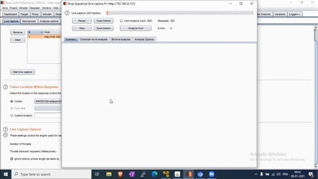 Testing session token strength using Sequencer // Assessing Session Management Mechanisms смотреть онлайн