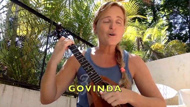 RADHE GOVINDA~ MANTRA ~ TUTORIAL ~ UKELELE смотреть онлайн