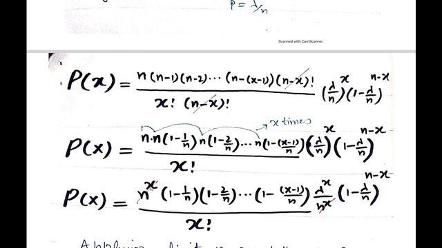 Binomial distribution approaches to Poisson distribution смотреть онлайн