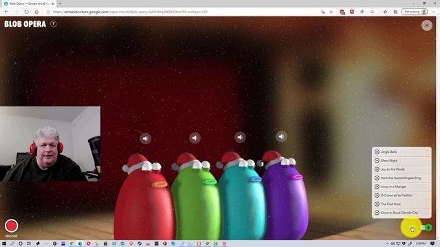 Goggle's Blob Opera - How to Get the Blob Opera to Sing Christmas Songs смотреть онлайн