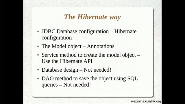 Hibernate Tutorial : 03 Part 1- Writing a Hibernate Application - By Koushik Java Brain смотреть онлайн