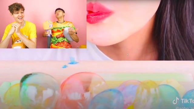 WEIRD MUKBANG FOODS You Can ACTUALLY EAT?! (LANKYBOX REACTS!) смотреть онлайн