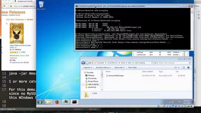 [WS3] Running the Scraper on Windows 7 - Write Once, Run Everywhere смотреть онлайн