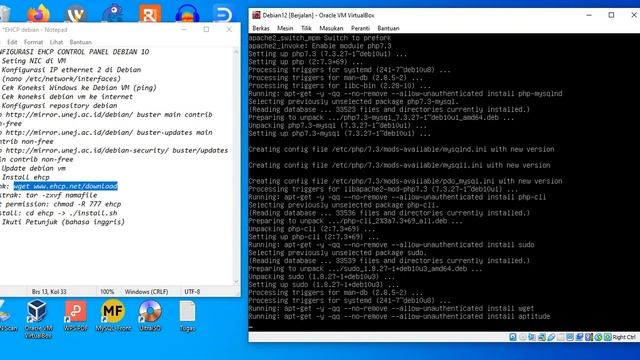 Cara install EHCP Control Panel Debian 10 смотреть онлайн