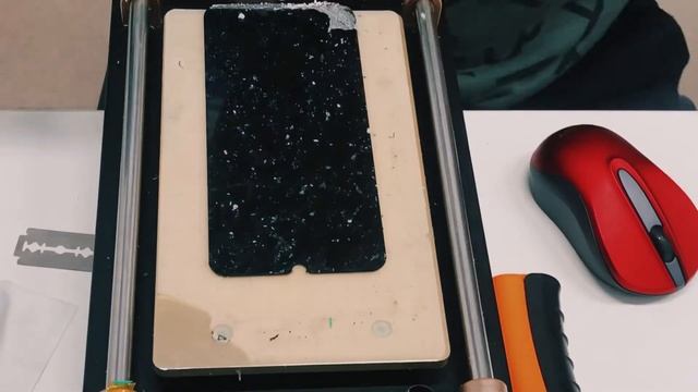 Переклейка стекла Samsung A50/ (SM A505F) glass replacement смотреть онлайн