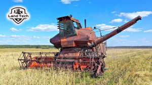 Уникальный советский комбайн СК-6 Колос ещё работает на полях страны!