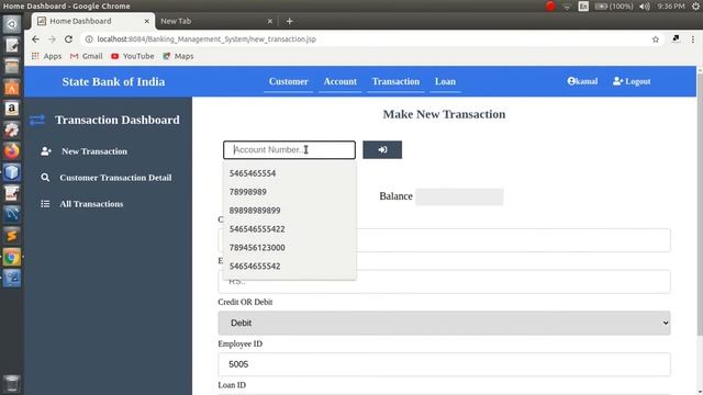 Banking Management System | Java | Web Application смотреть онлайн