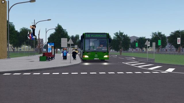 ROBLOX, Lugane, Two Citaro buses at Autobusu Parks смотреть онлайн