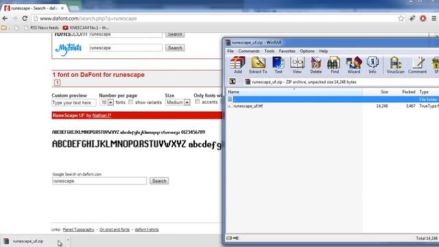 How to download the Runescape Font! - Runescape Font for Windows, photoshop, word, paint etc смотреть онлайн