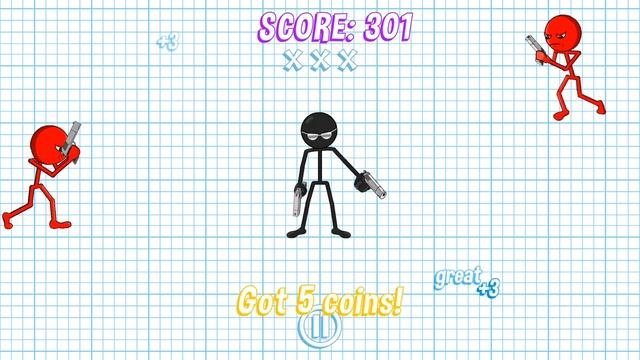 Gun Fu: Stickman 2 Walkthrough Part 1 / Android Gameplay HD смотреть онлайн