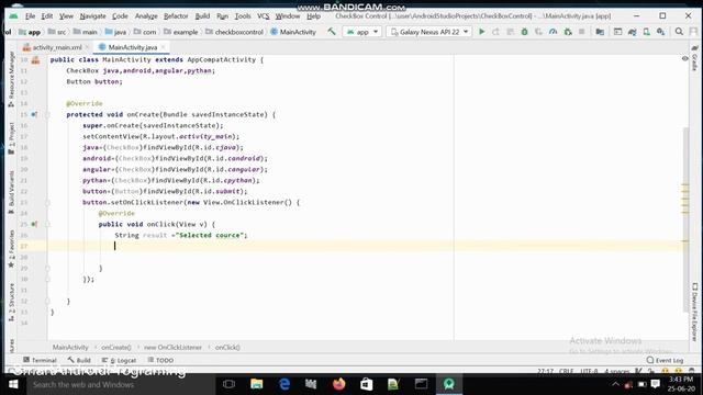 #smartandroidprograming How Can I Set Checkbox In Android Studio ? Checkbox Example android studio? смотреть онлайн