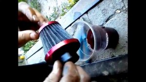 Воздушный фильтр. Промывка фильтра нулевого сопротивления для Мопеда Дельта