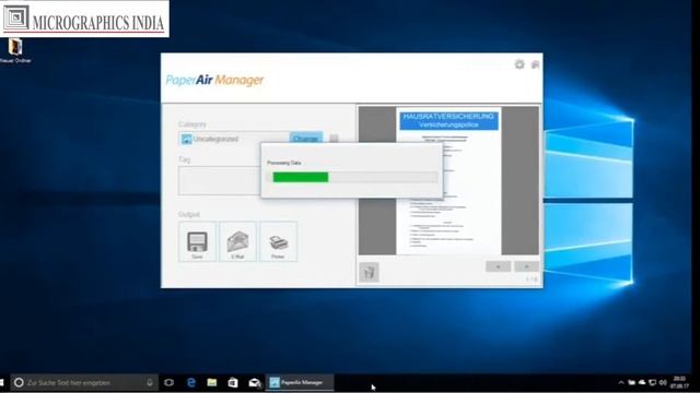 Paper Air by Avision, secure all your documents forever смотреть онлайн