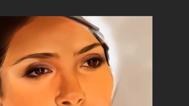 Salma Hayek Art #speedpainting  [#draw #digitalart  #art #photoshop] #2