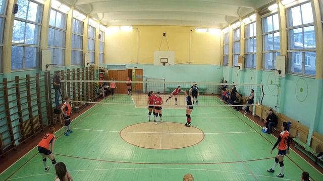 2018.04.21 | Волейбол | pvl.spb.ru | Ника - Взлёт | третья партия (сторона Б) смотреть онлайн
