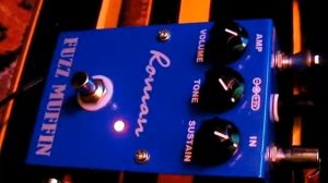 Гитарные педали эффектов для чайников.Fuzz/фузз