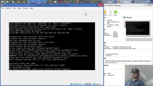 OpenBSD - Lets Install it in a VM