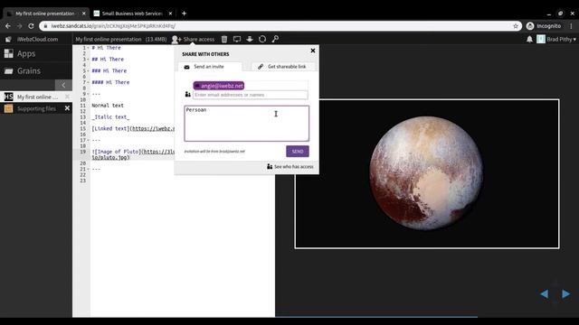 Create Online Presentations (Web Slides) using Hacker Slides in Sandstorm смотреть онлайн