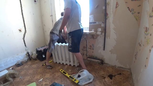 Как заменить стояк отопления на стали без сварки? Сложно но можно! смотреть онлайн