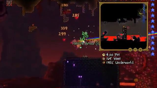 Terraria - Wall of Flesh in 0:07.4 seconds смотреть онлайн