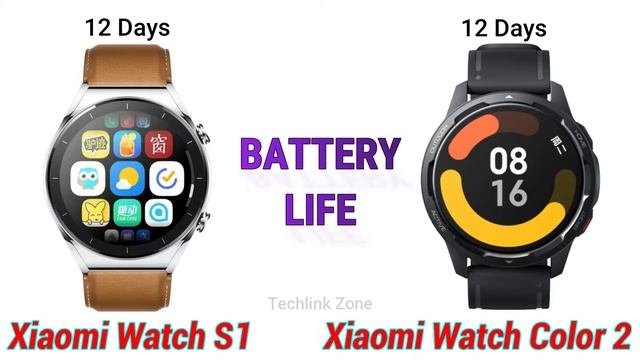 Xiaomi Watch S1 Vs Xiaomi Watch Color 2 Comparison смотреть онлайн